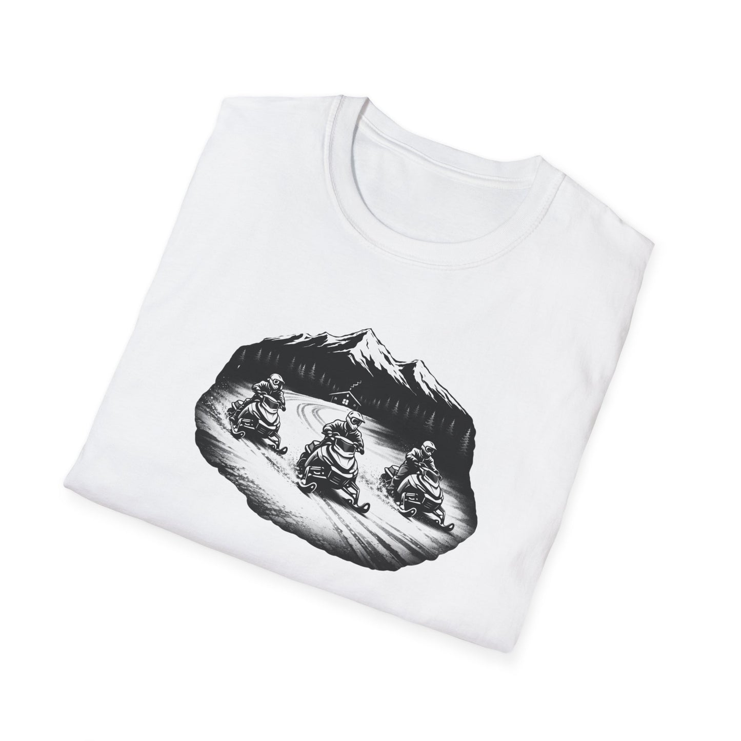 Snowmobile Night Ride  T-Shirt