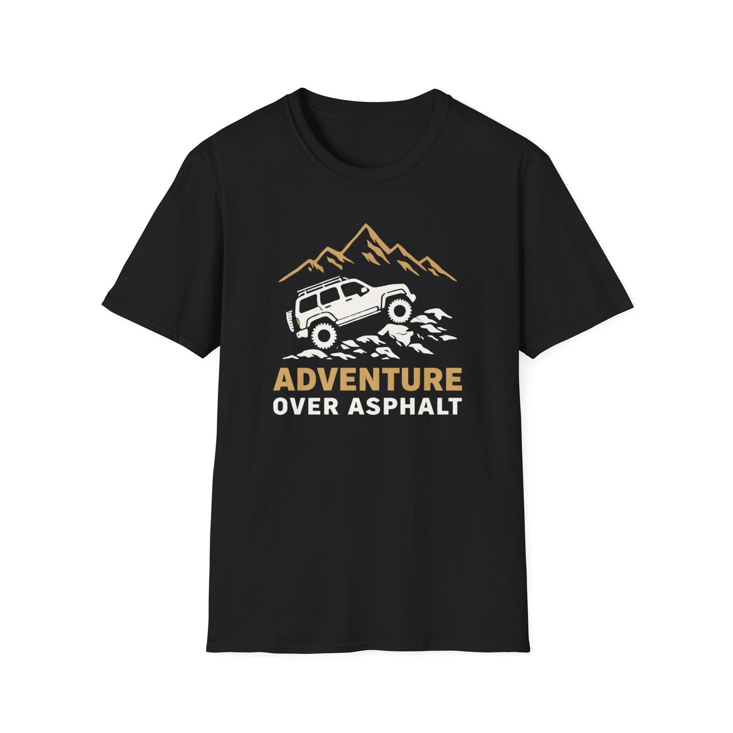 Adventure Over Asphalt T-Shirt