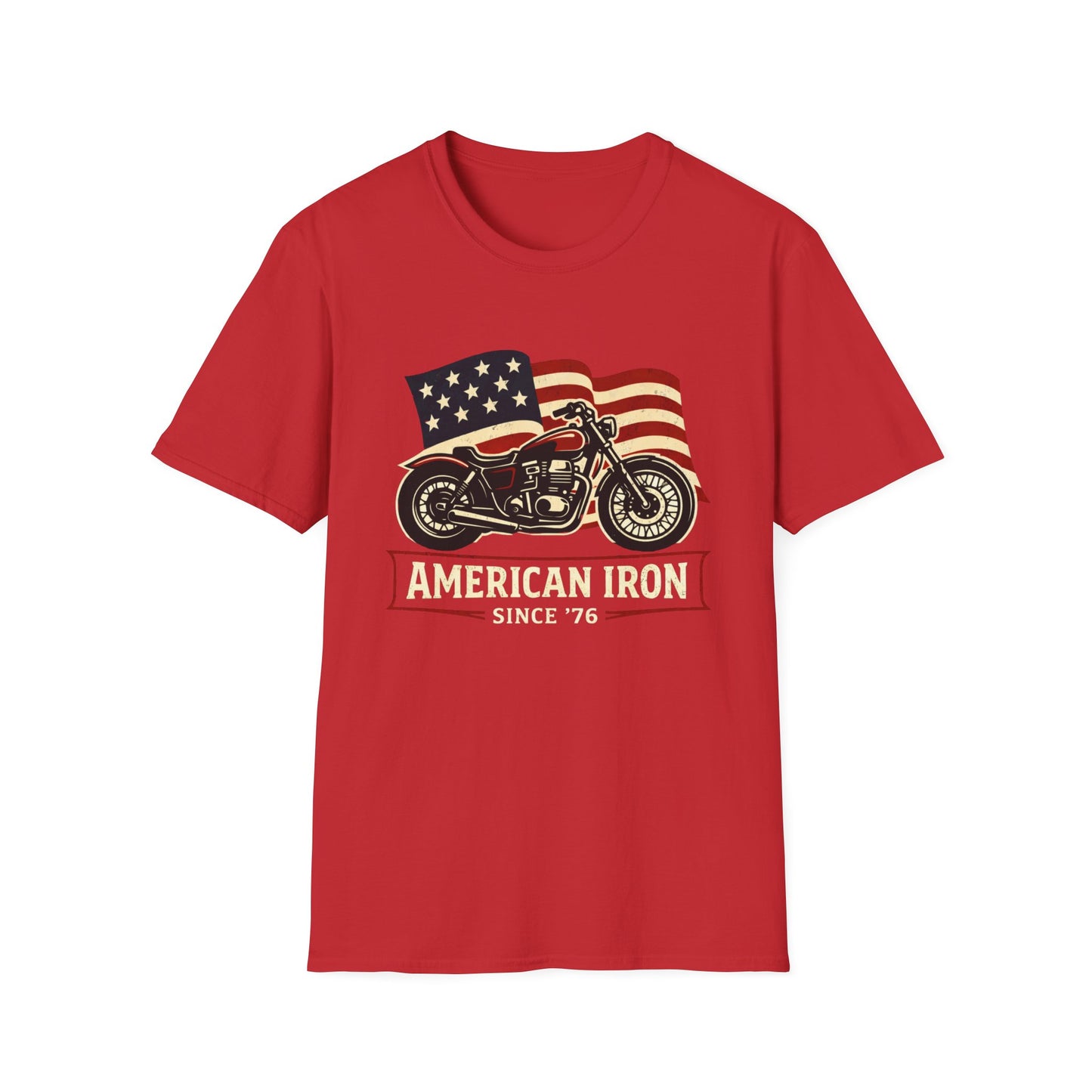 American Iron Motorcycle T-Shirt