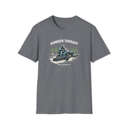 Powder Therapy Snowmobile  T-Shirt