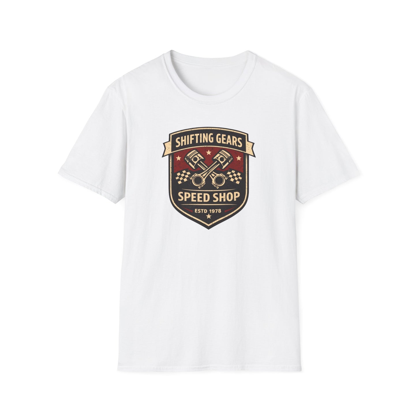 Shifting Gears Speed Shop  T-Shirt