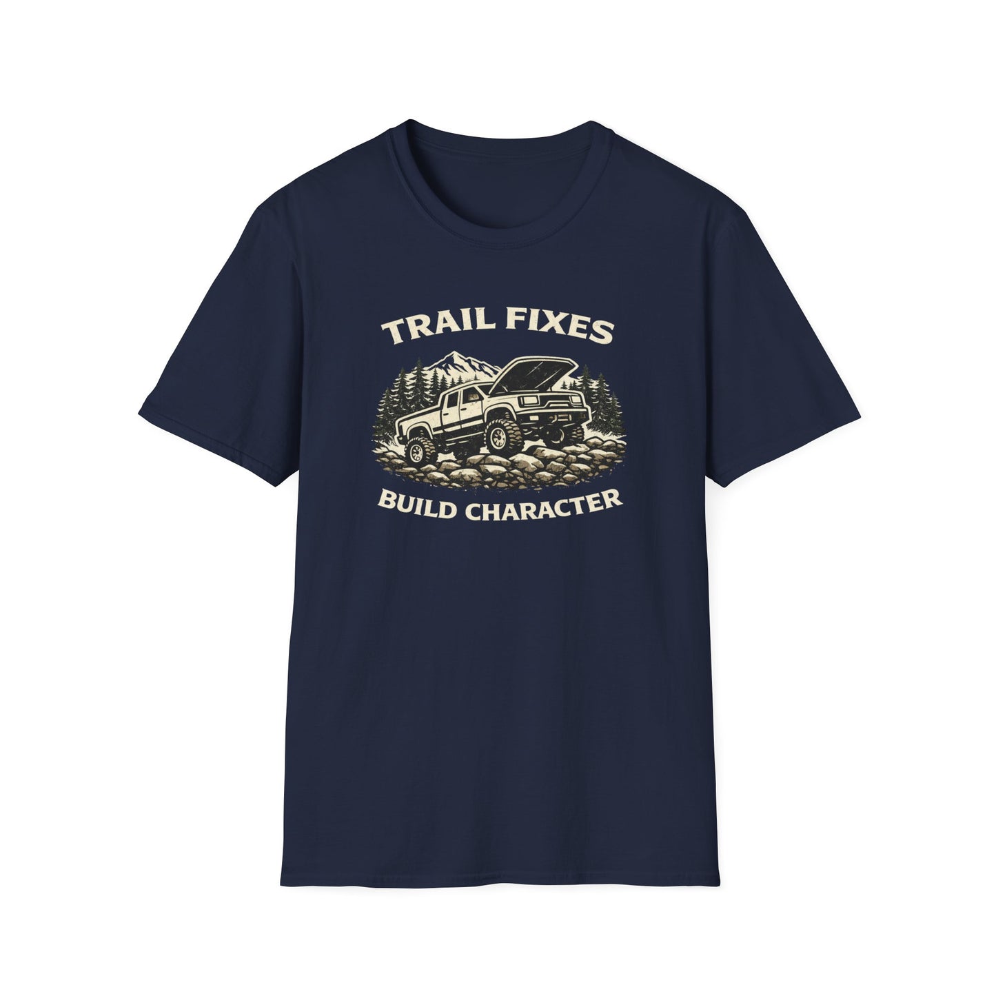 Trail Fixes Build Character  T-Shirt