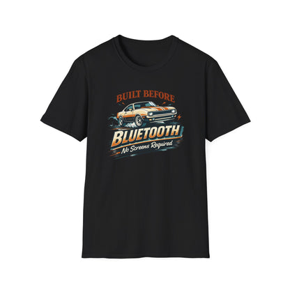Before Bluetooth Musclecar T-Shirt