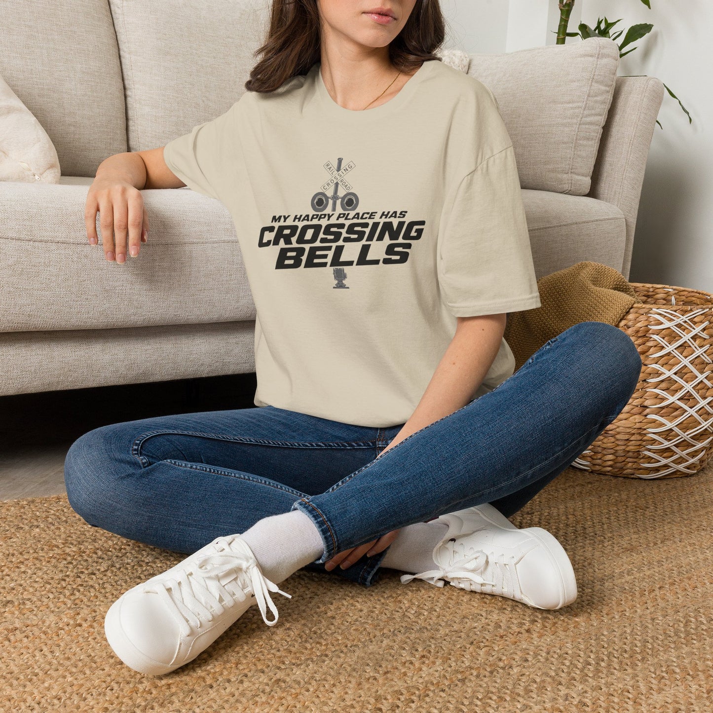 Happy Place Crossing Bells  T-Shirt