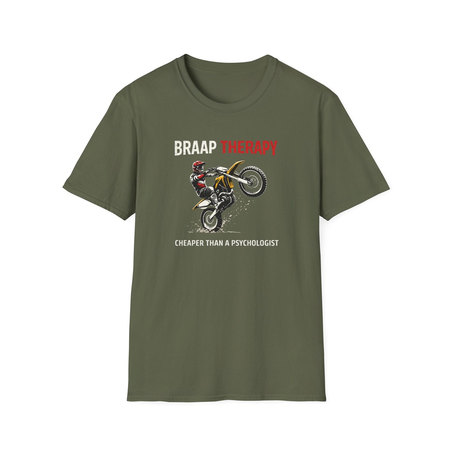 Braap Therapy Dirtbike T-Shirt