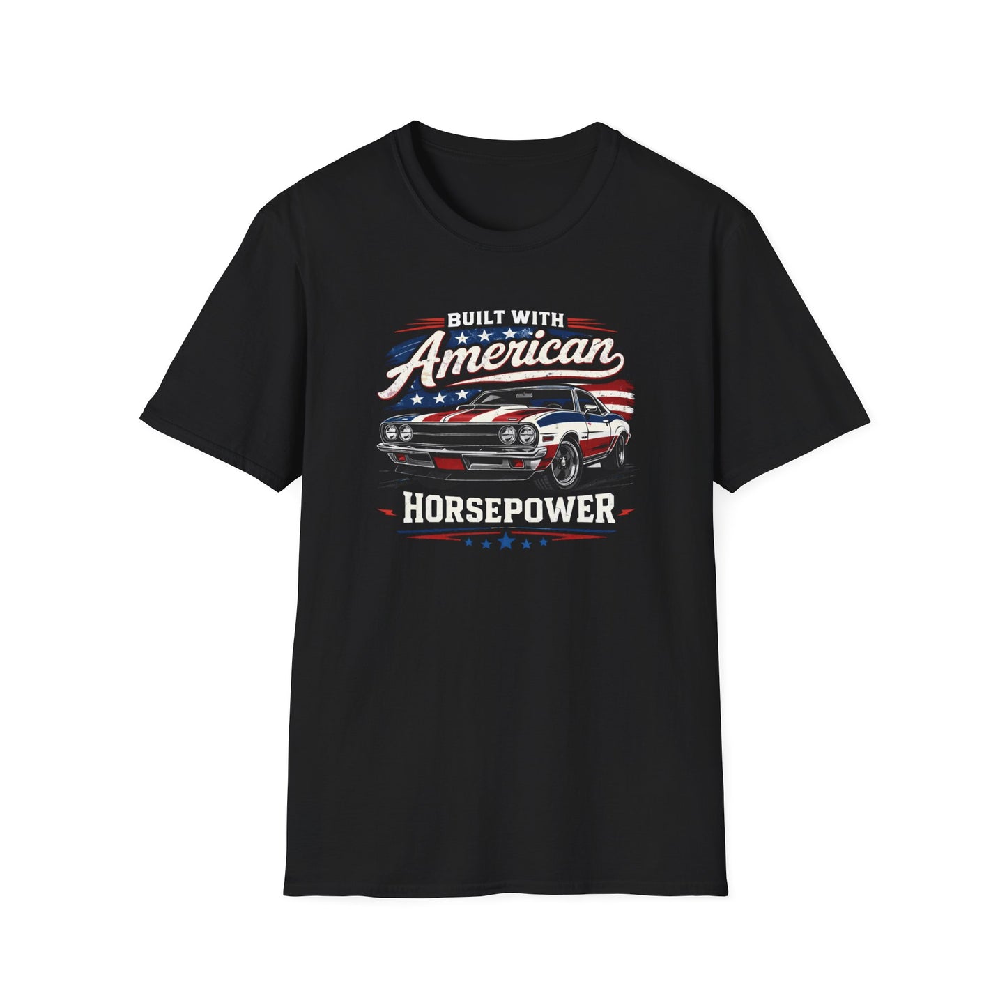 Built With American Horsepower T-Shirt