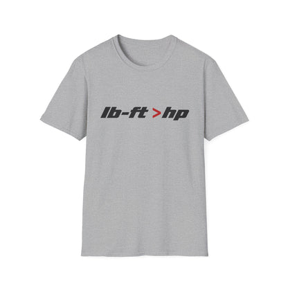 lb-ft > hp   T-Shirt