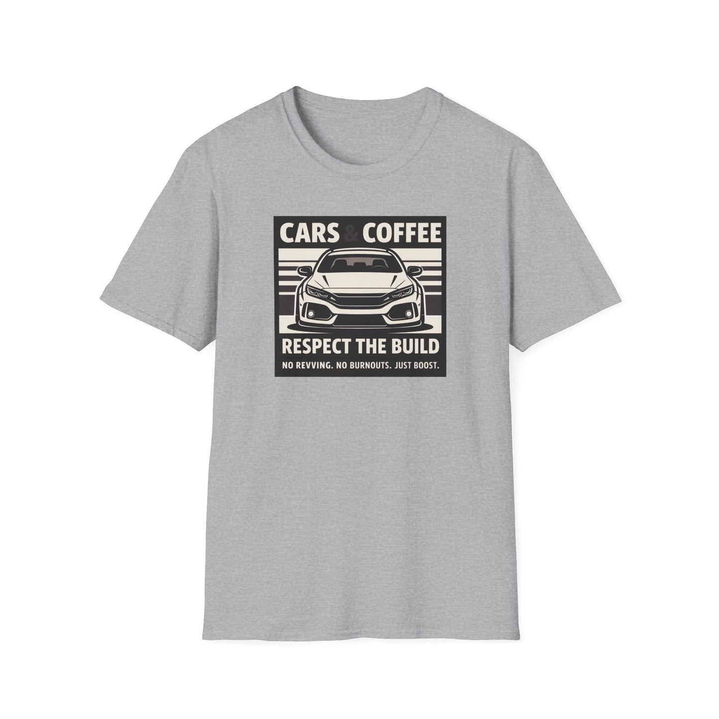 Cars & Coffee Respect The Build T-Shirt