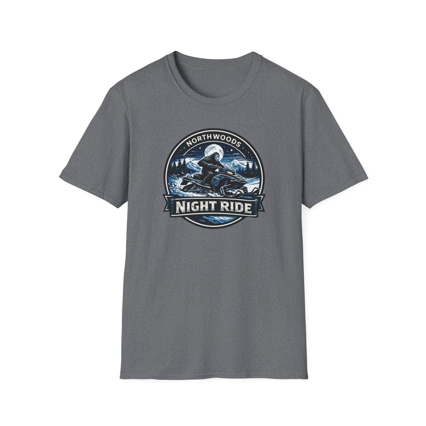 Sasquatch Snowmobile Night Ride  T-Shirt