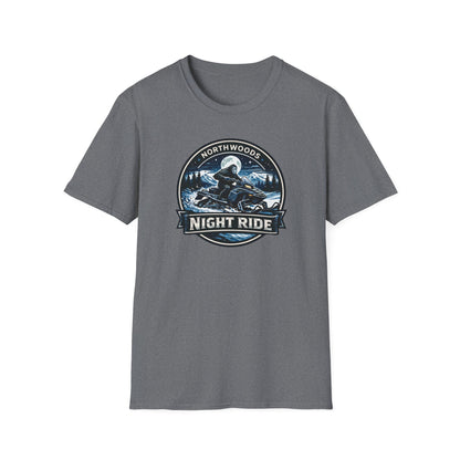 Sasquatch Snowmobile Night Ride  T-Shirt