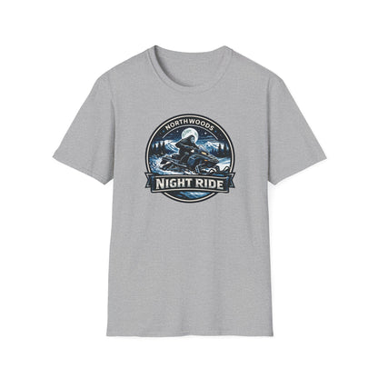 Sasquatch Snowmobile Night Ride  T-Shirt