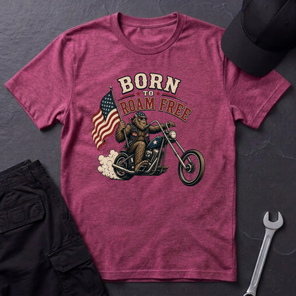 Born To Roam Free   T-Shirt