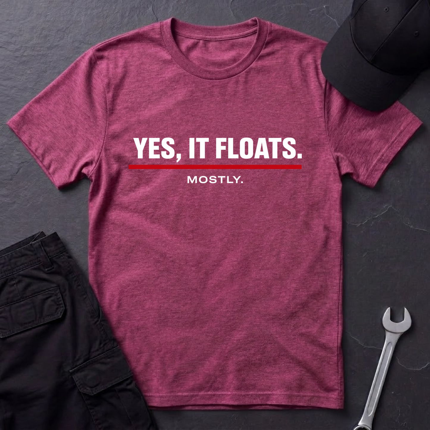 Yes, It Floats.   T-Shirt