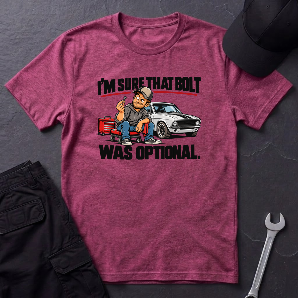 Bolt Was Optional  T-Shirt