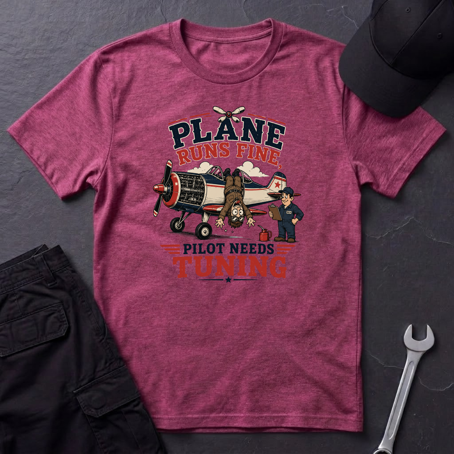 Pilot Needs Tuning  T-Shirt
