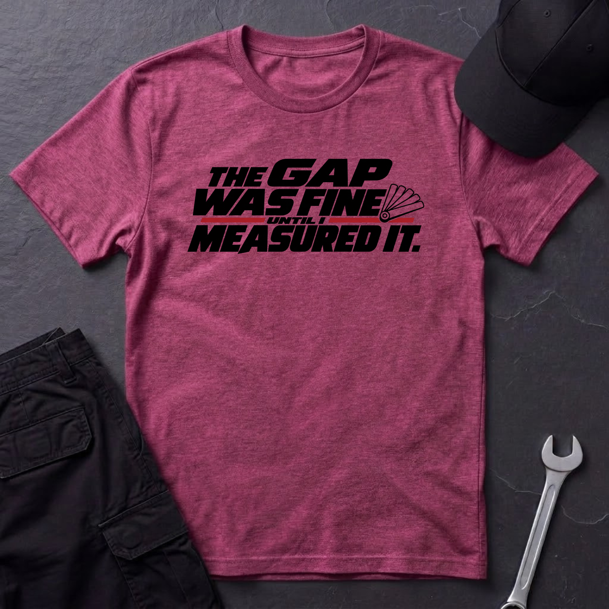The Gap Was Fine.  T-Shirt