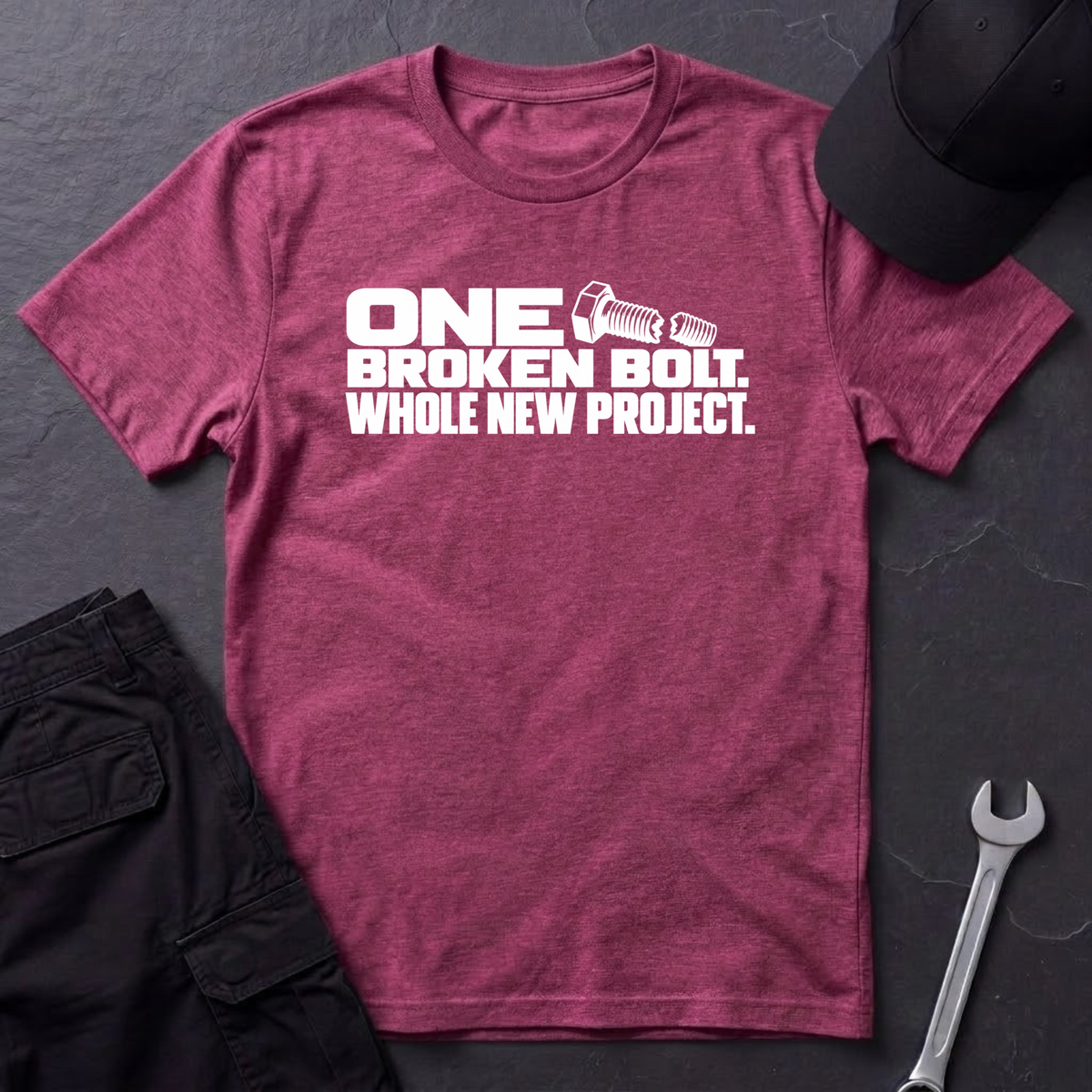 One Broken Bolt  T-Shirt