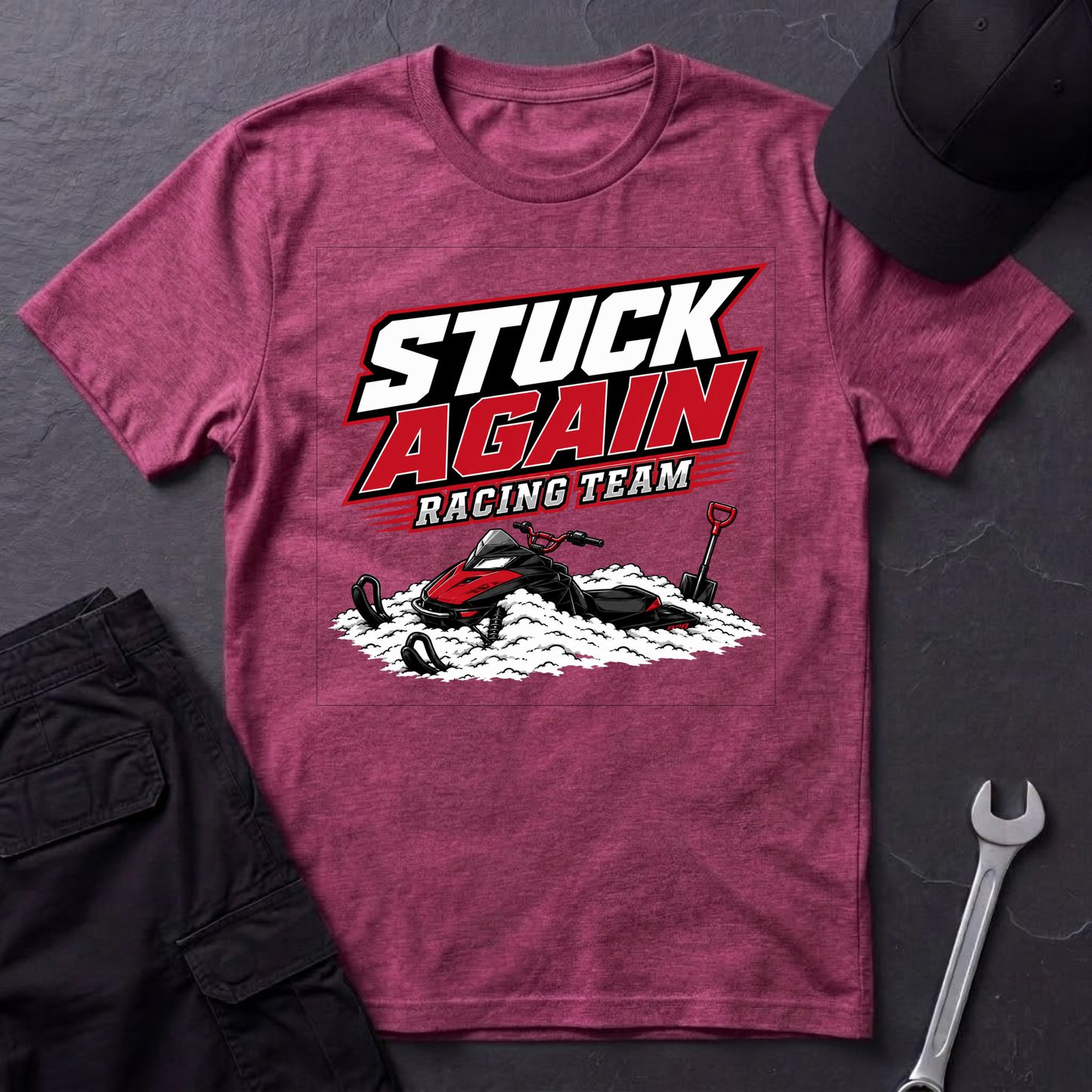 Stuck Again Racing Team  T-Shirt