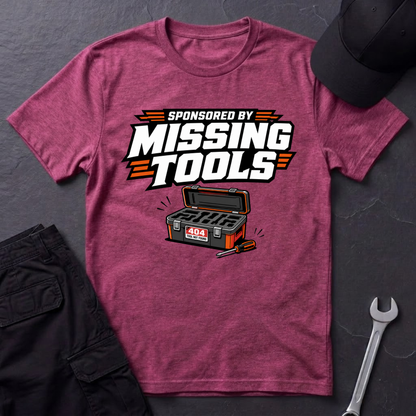 Sponsored By Missing Tools  T-Shirt