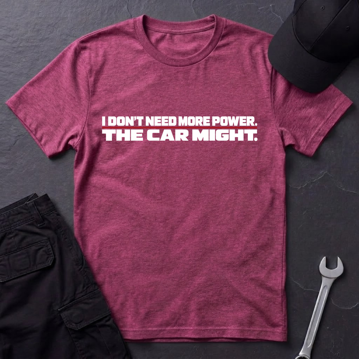 The Car Might.  T-Shirt