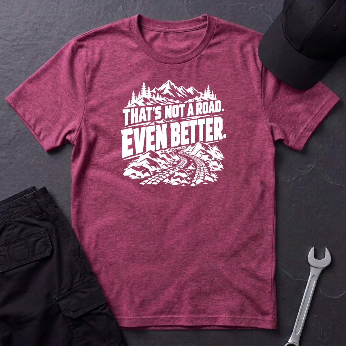 Not A Road  T-Shirt