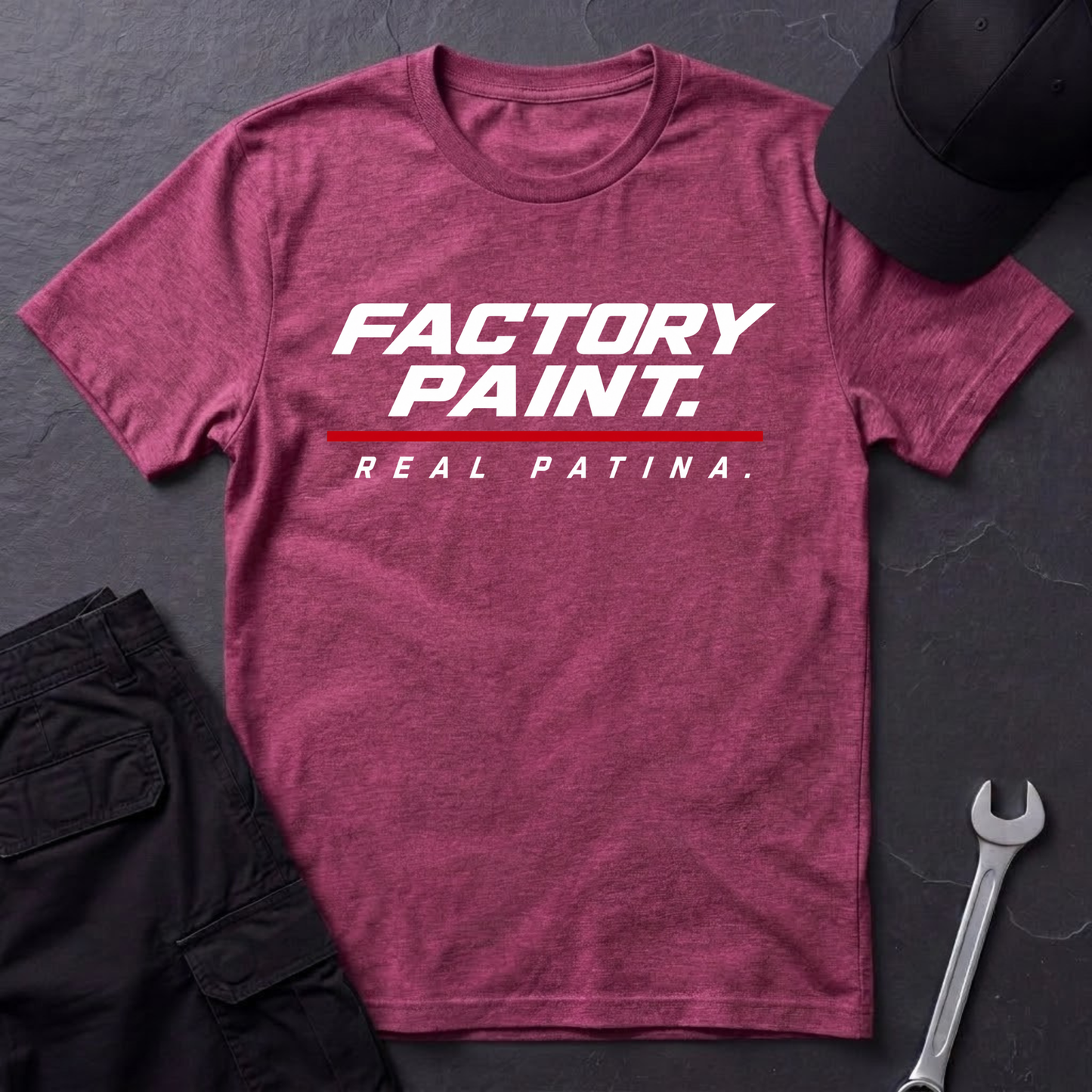 Factory Paint.   T-Shirt