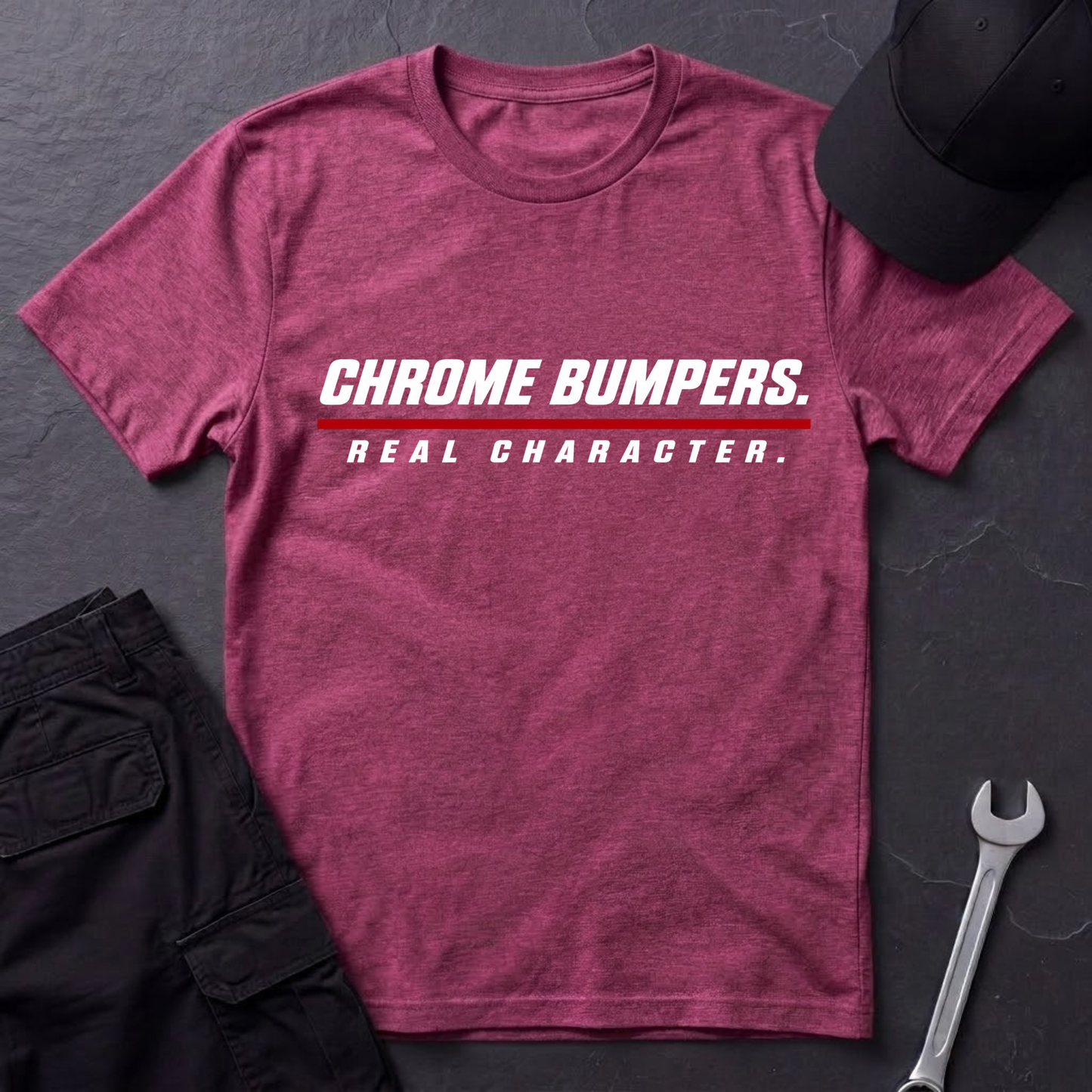 Chrome Bumpers.   T-Shirt