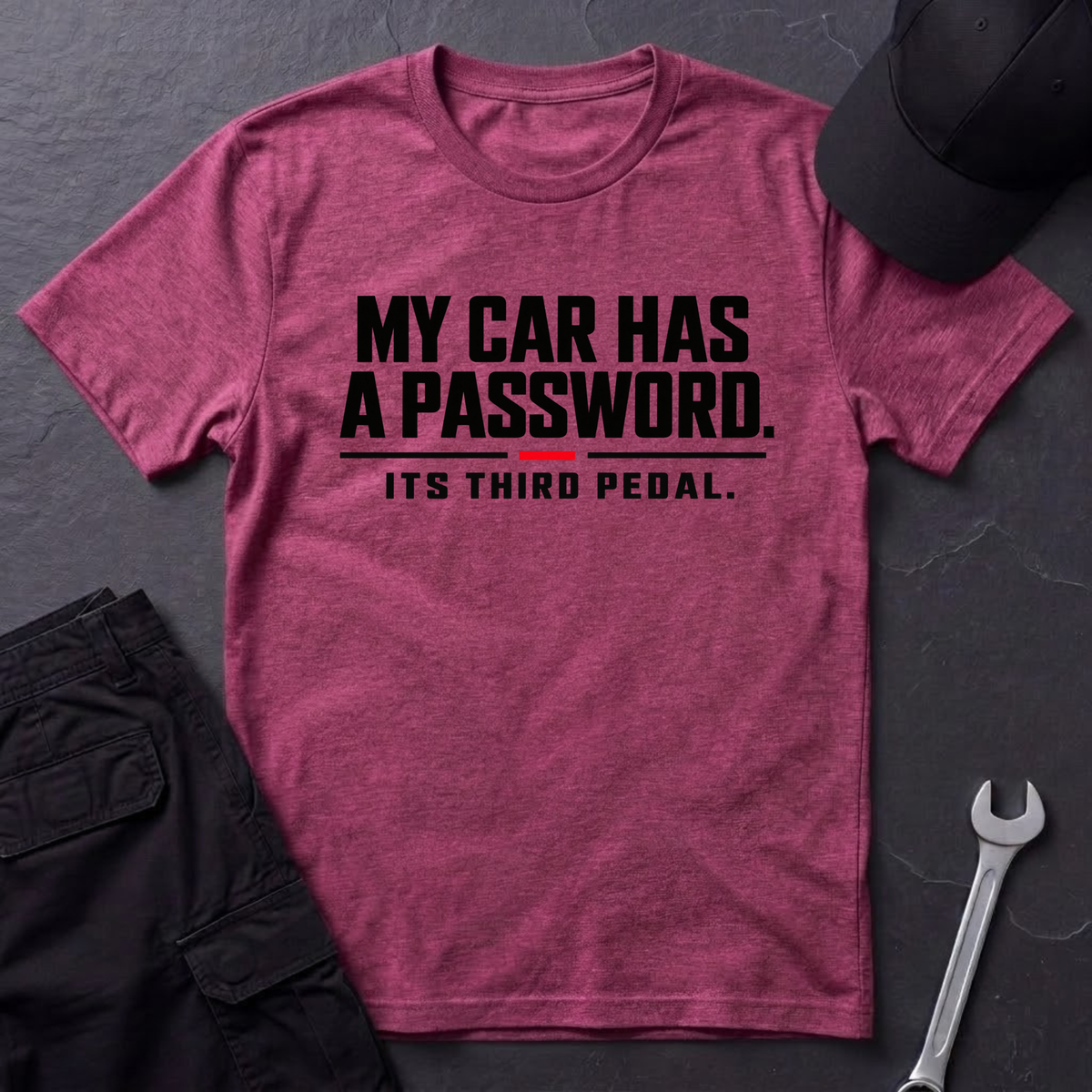 Car Has Password   T-Shirt
