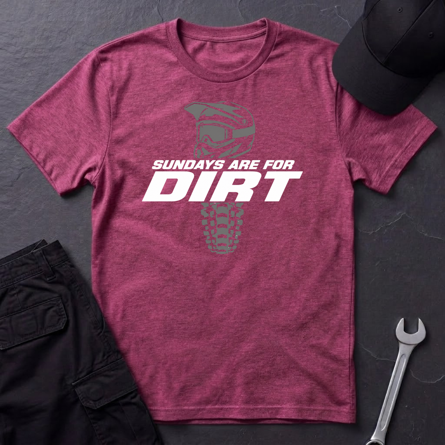 Sundays Are For Dirt   T-Shirt