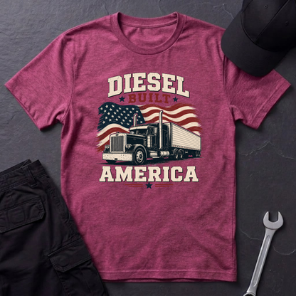 Diesel Built America   T-Shirt