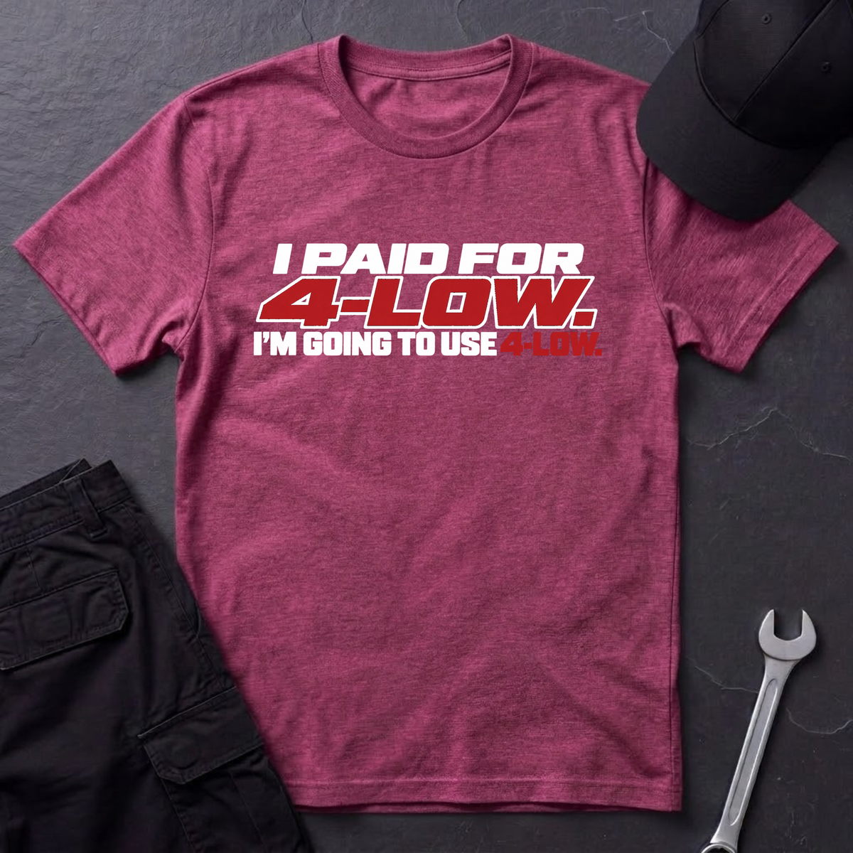 Paid For 4-Low  T-Shirt