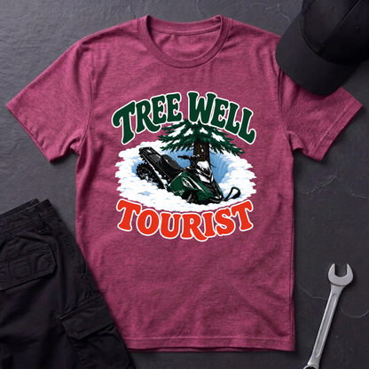 Tree Well Tourist  T-Shirt