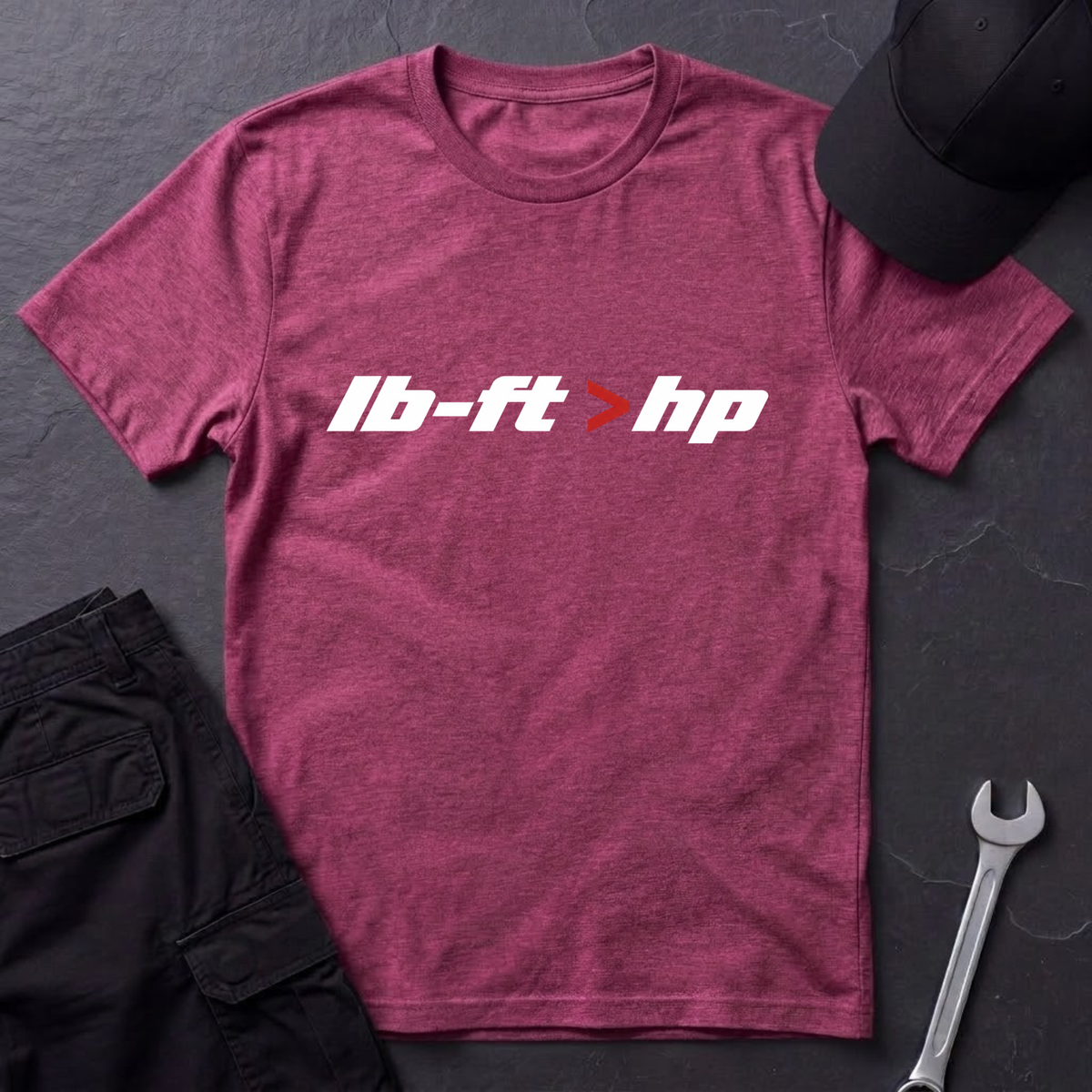 lb-ft > hp   T-Shirt