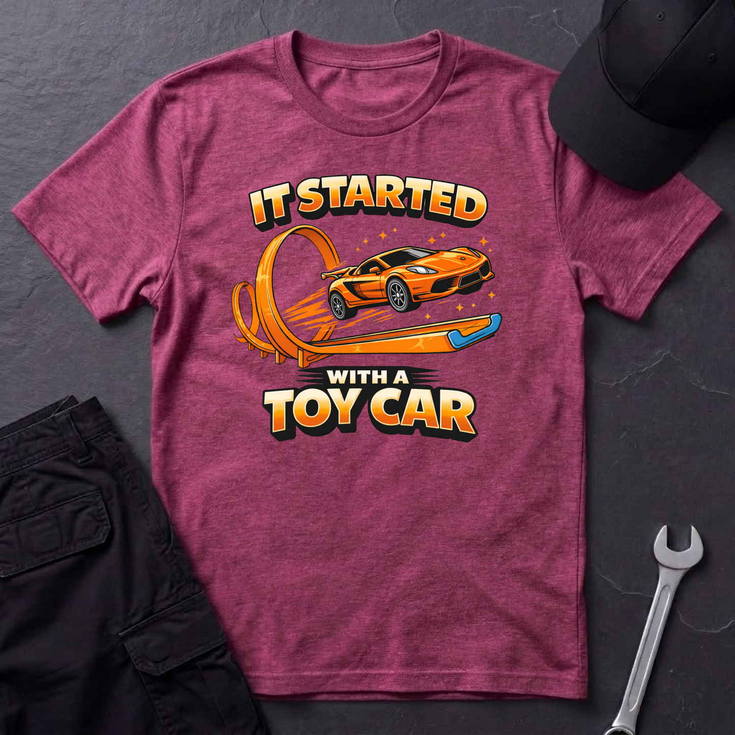 It Started With A Toy Car   T-Shirt