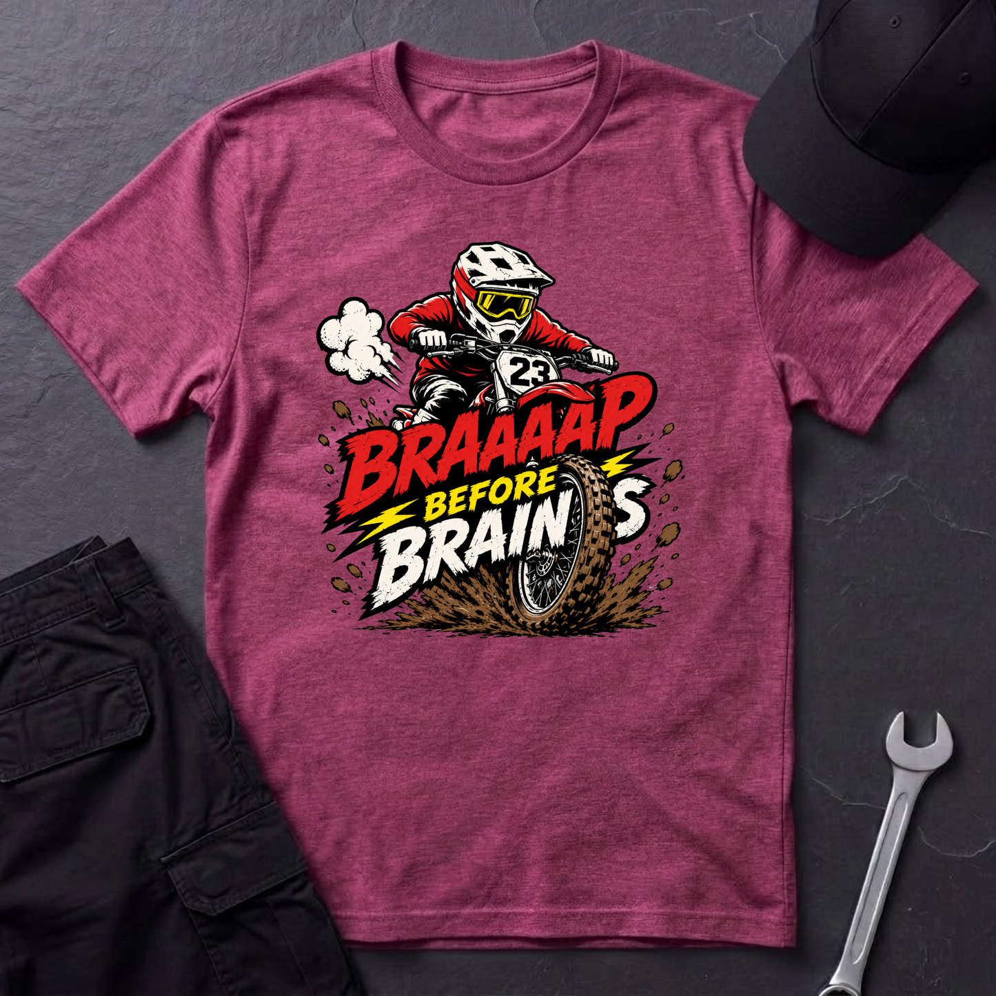 Braaaap Before Brains T-Shirt
