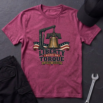 Liberty Runs On Torque   T-Shirt