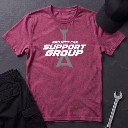Project Car Support Group   T-Shirt