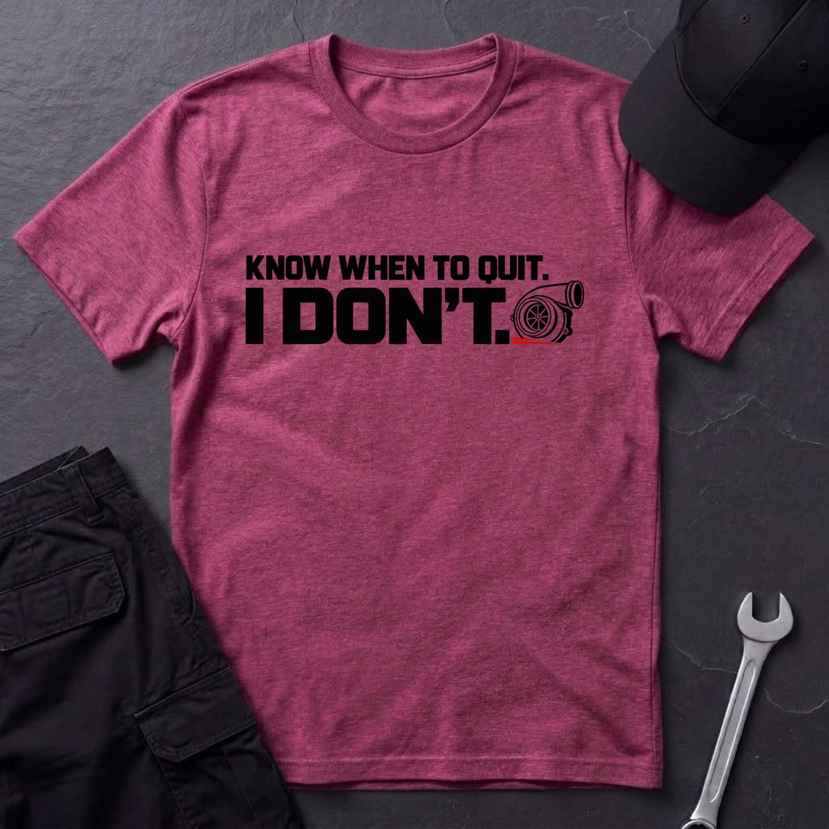 Know When To Quit  T-Shirt