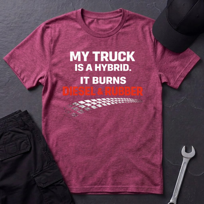 My Truck Is A Hybrid  T-Shirt