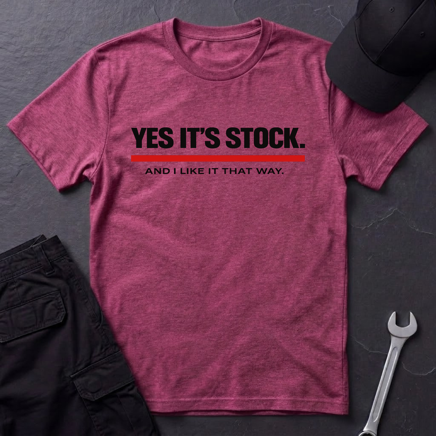 Yes It's Stock  T-Shirt
