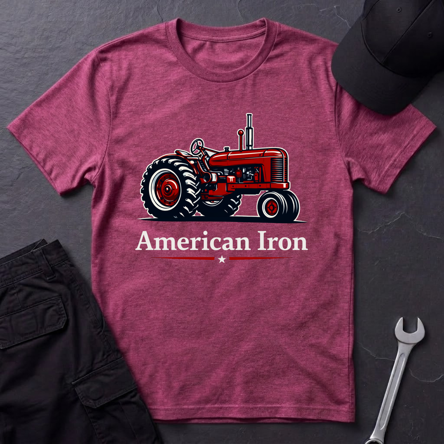 American Iron Tractor T-Shirt