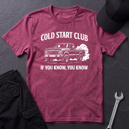 Cold Start Club Truck T-Shirt