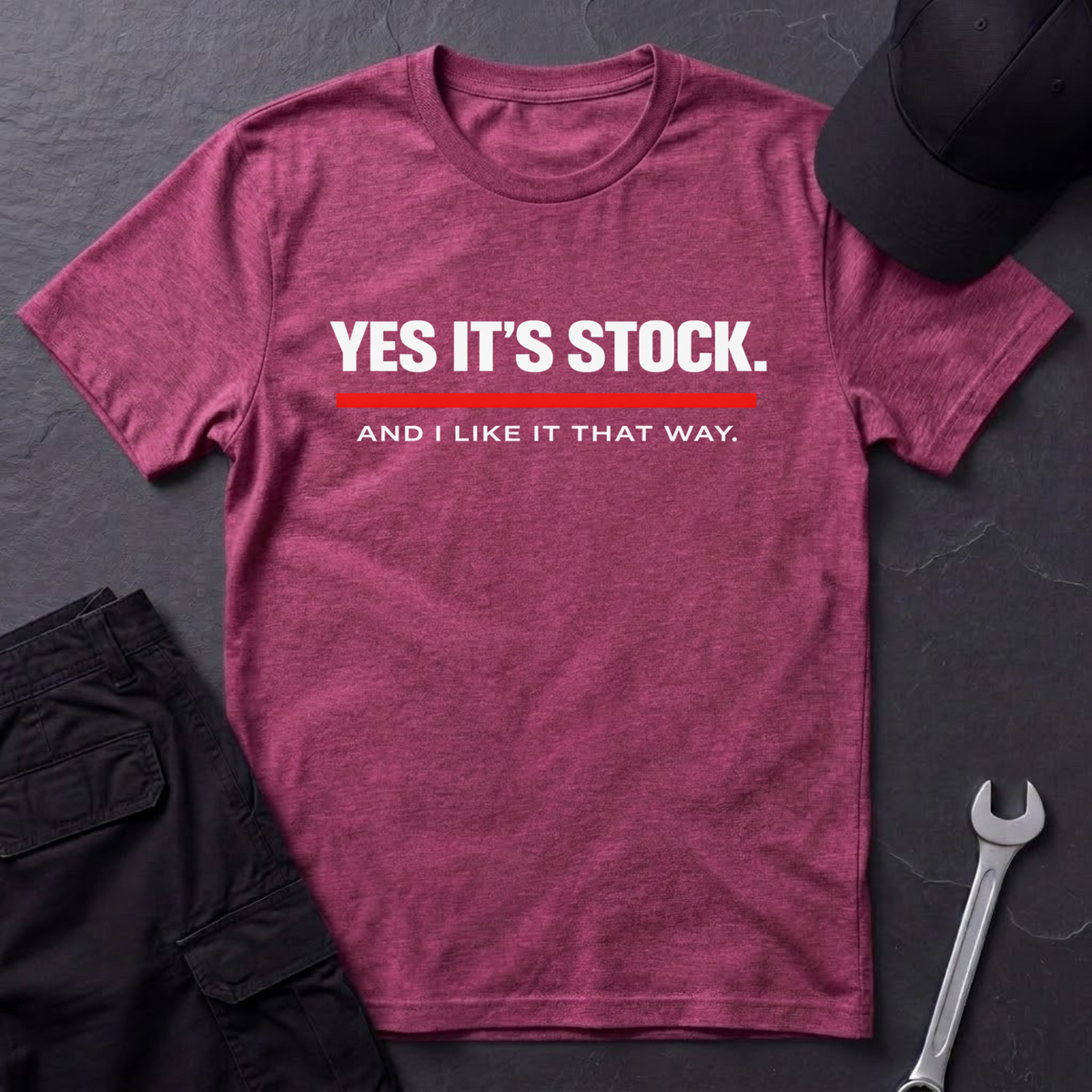 Yes It's Stock  T-Shirt