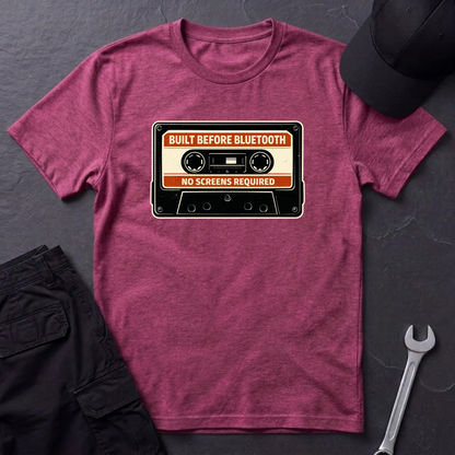 Before Bluetooth Cassette T-Shirt
