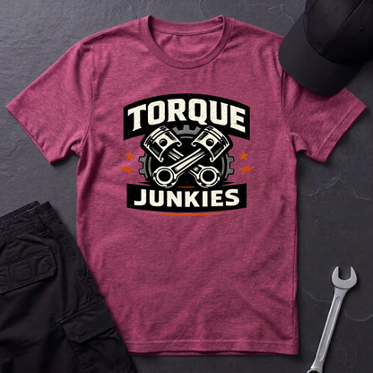 Torque Junkies Pistons  T-Shirt