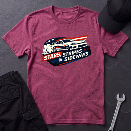 Stars,Stripes, And Sideways  T-Shirt