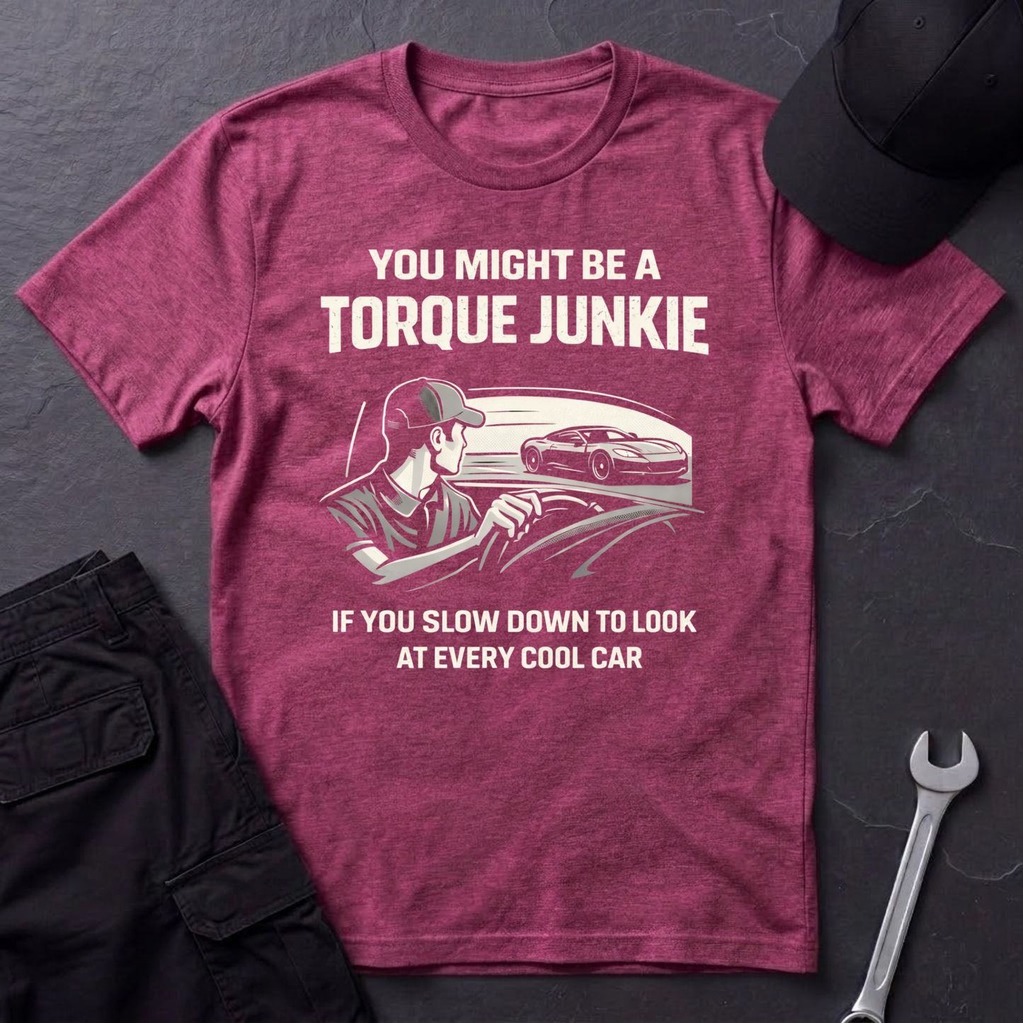 Slow Down To Look At Cars  T-Shirt