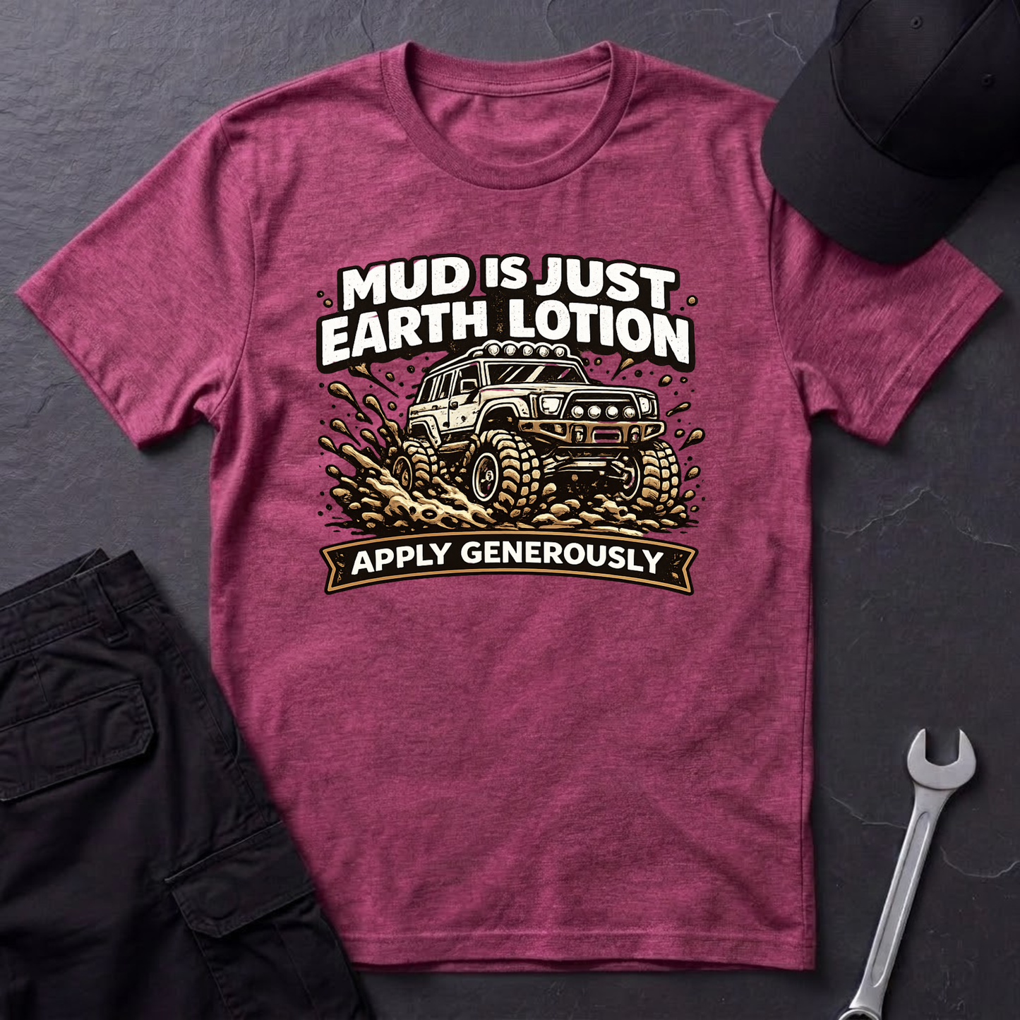 Mud Is Just Earth Lotion  T-Shirt