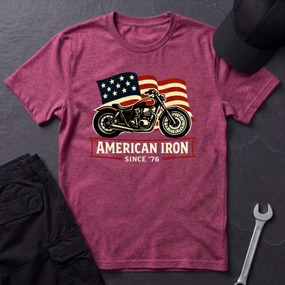 American Iron Motorcycle T-Shirt