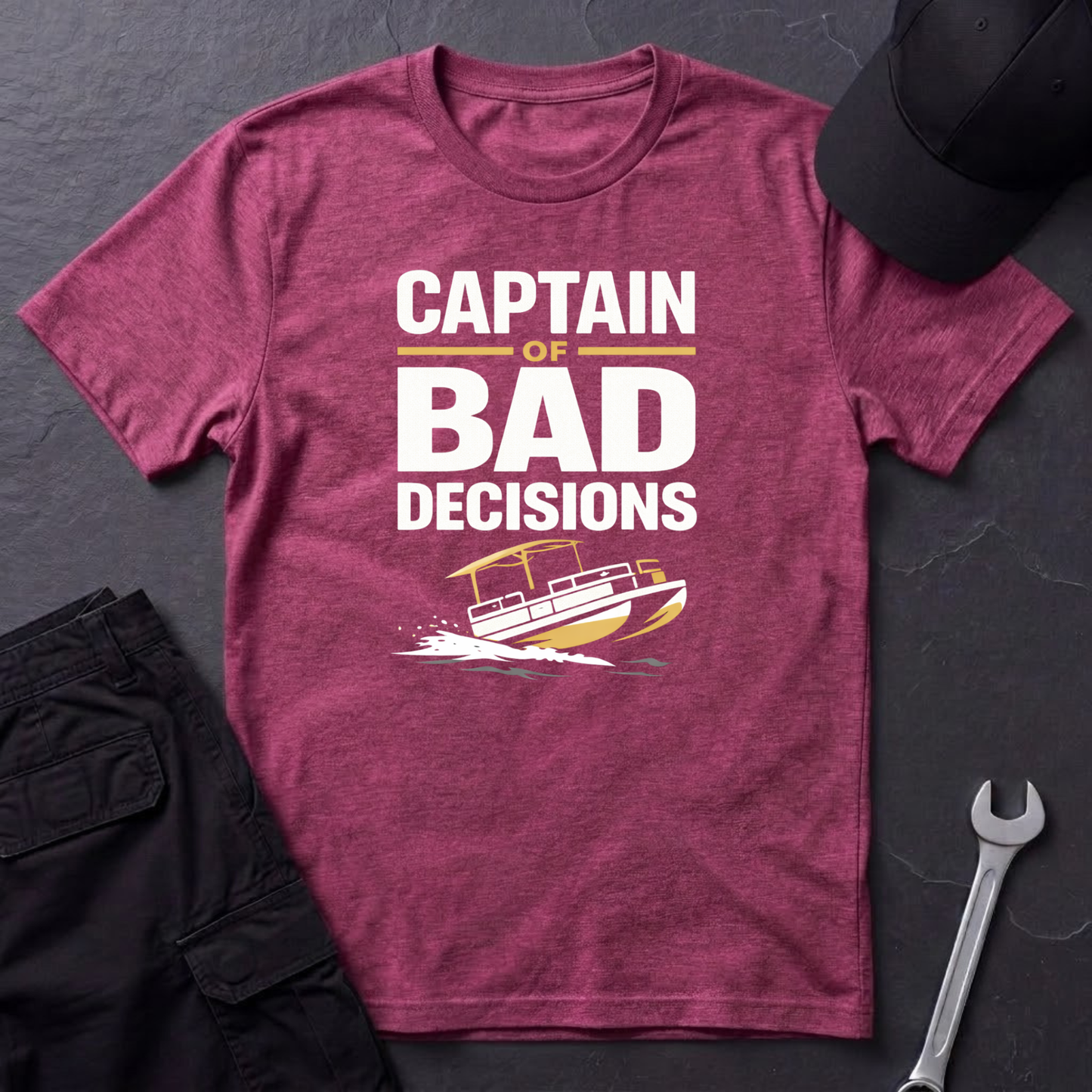 Captain Of Bad Decisions T-Shirt